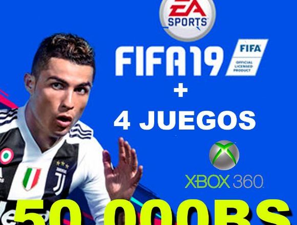 FIFA 19 PS3 + 4 JUEGOS en Libertador (Municipio)