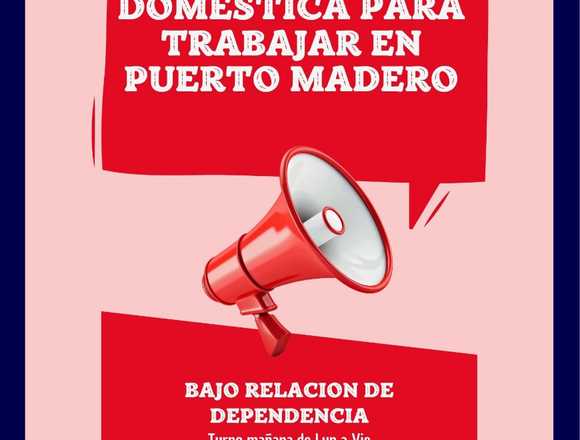 Empleada Domestica C.A.B.A