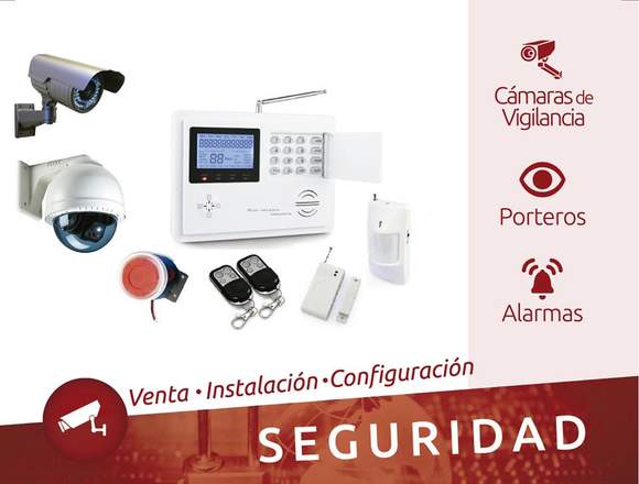Cámaras de Vigilancia, Porteros y Alarmas