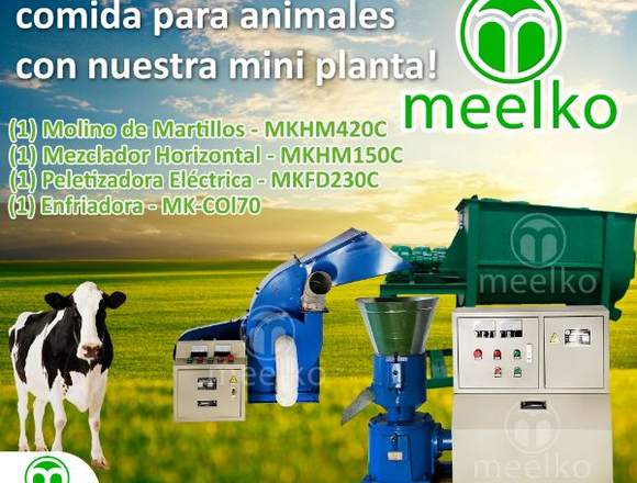 Conjunto mini planta peletizadora en Panamá (Distrito)