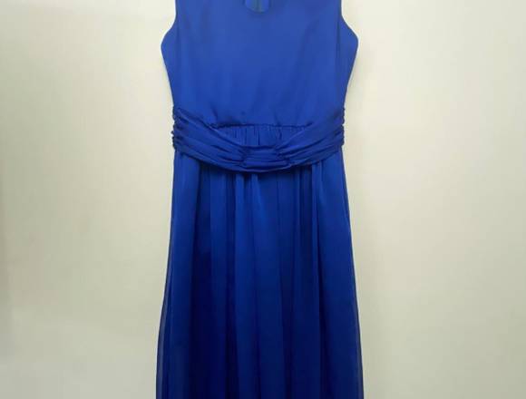 Vendo o cambio vestido largo color azul en Soacha (Municipio)