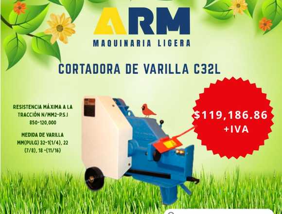 EN OFERTA: CORTADORA DE VARILLA C32L en Ensenada (Municipio)