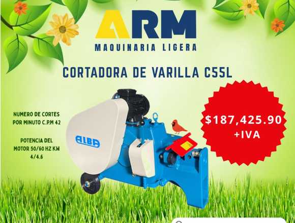 EN OFERTA: CORTADORA DE VARILLA C55L