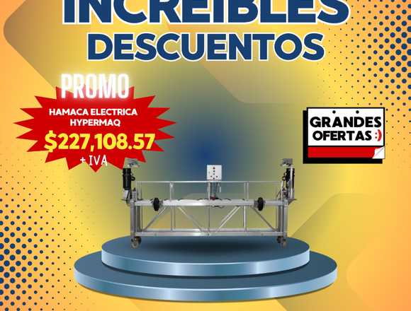 HAMACA ELECTRICA HYPERMAQ EN DESCUENTO