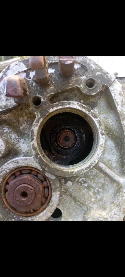 Lote repuestos motor Panhard bicilíndrico: cilindros y carcasas en San Gregorio de Polanco (Localidad)