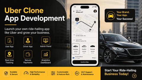 Uber clone app development - Spotnrides in Boston (Locality)