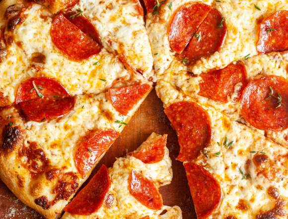 Pizza de varios sabores
