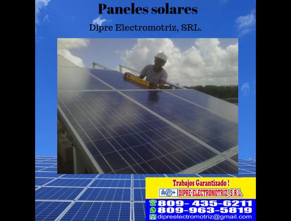 Paneles solares, instalación, venta y servicios. en Santo Domingo Oeste (Municipio)