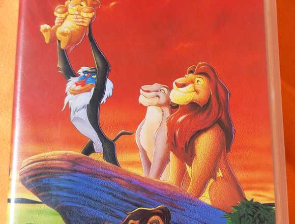 Película El Rey León de Walt Disney.
