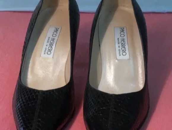 Zapatos de piel para mujer. Calzado mujer.