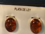 Pendientes de mujer de plata y ámbar en Vila-Real (Municipio)