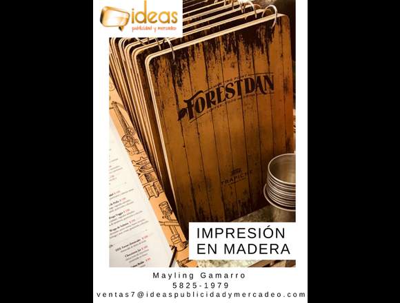 Impresión directa en Madera en Ciudad de Guatemala (Municipio)