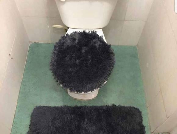 Set de baño de pelusa de 3 piezas en Santo Domingo Norte (Municipio)