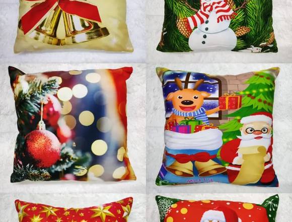Forros de cojines navideños vacío y completo en Santo Domingo Norte (Municipio)