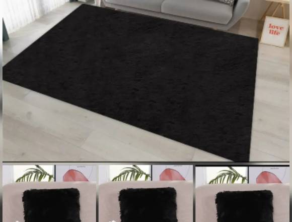 Alfombra grande tipo peluche en Santo Domingo Norte (Municipio)