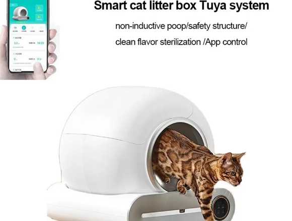 Automatic Smart Cat Litter Box Closed in Beverly Hills (Locality)