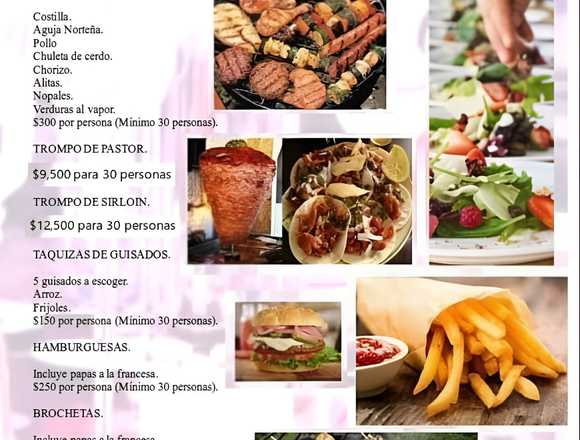 Parrilladas al carbón para eventos privados. en Miguel Hidalgo (Municipio)