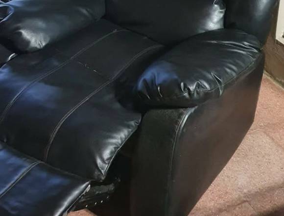 Sillones de cuero reclinables