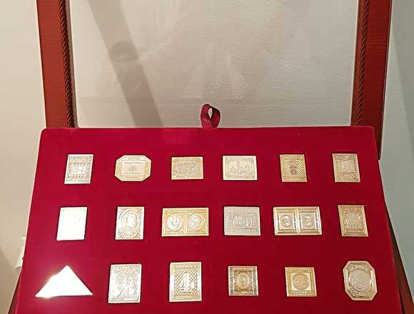 COLECCIÓN SELLOS "TESOROS FILATÉLICOS DEL MUNDO"