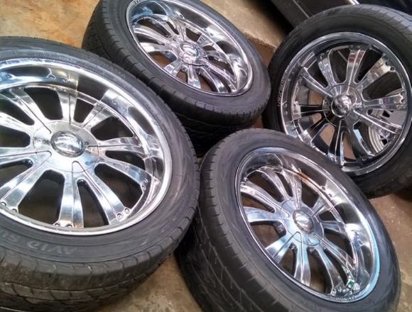 RINES Y LLANTAS x4 (FALKEN Y YOKOHAMA)