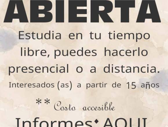 CERTIFICADO DE BACHILLERATO EN 6 MESES. en Puebla (Municipio)