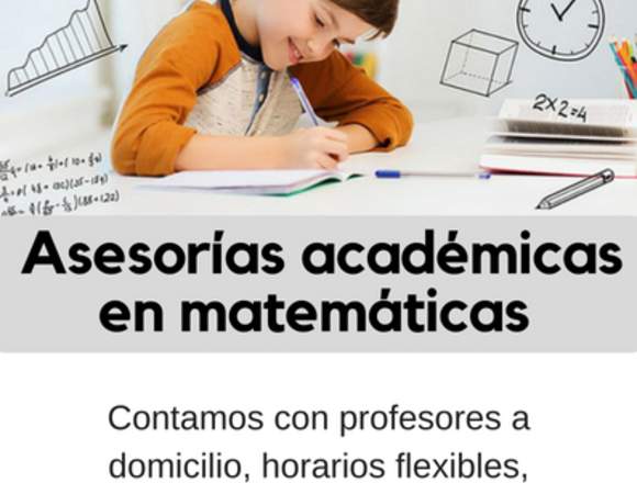 Asesorias Académicas en matemáticas para niños