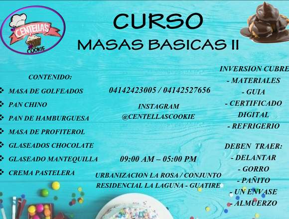CURSOS DE PASTELERIA Y PANADERÍA en Miranda (Municipio)