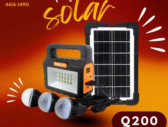 KIT RECARGABLE CON ENERGÍA SOLAR en Ciudad de Guatemala (Municipio)