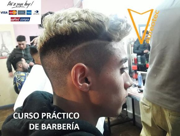 Curso Técnicas Barbería Corte Cabello, Barbershop en Valparaíso (Comuna)