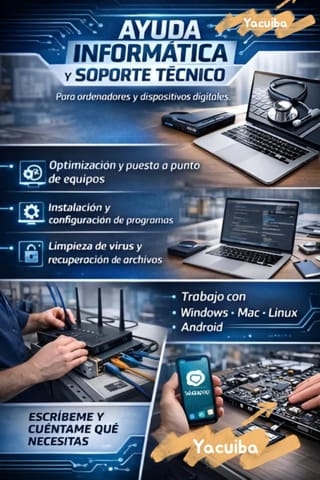 Mantenimiento de pc computadora en Yacuiba (Localidad)