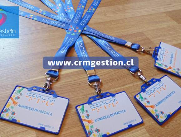 Credenciales o tarjetas plásticas