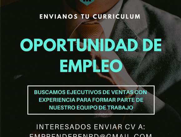 Buscamos vendedores ejecutivos en Santo Domingo Norte (Municipio)