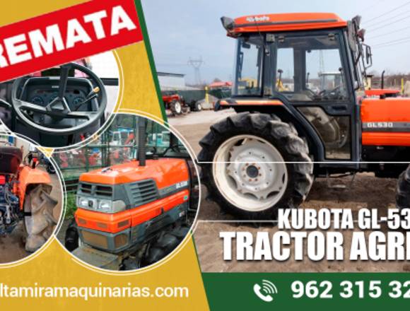 SE REMATA TRACTOR KUBOTA GL350, japones(USADOS) en Arequipa (Distrito)