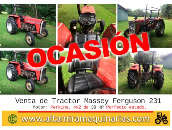 En Ocasión Tractor Japonés Massey Ferguson 231 en Lima (Lima 1) (Distrito)
