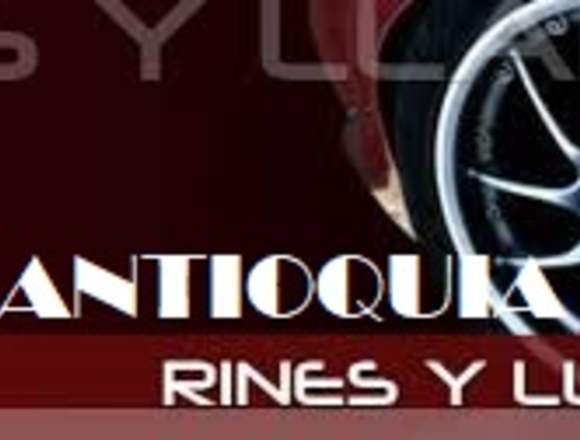 VENTA DE RINES Y LLANTAS DE SEGUNDA MEDELLIN
