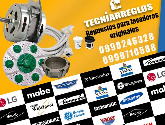 Venta de repuestos para lavadoras en quito en Quito (Cantón)
