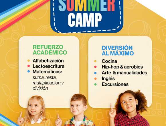 SUMMER CAMP. DAY CARE, IDIOMAS, COLEGIO, MÚSICA. en Santo Domingo Este (Municipio)