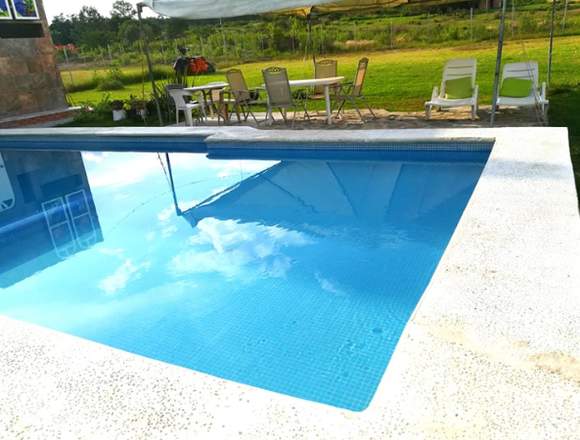 CASA DE CAMPO CON ALBERCA TERMAL
