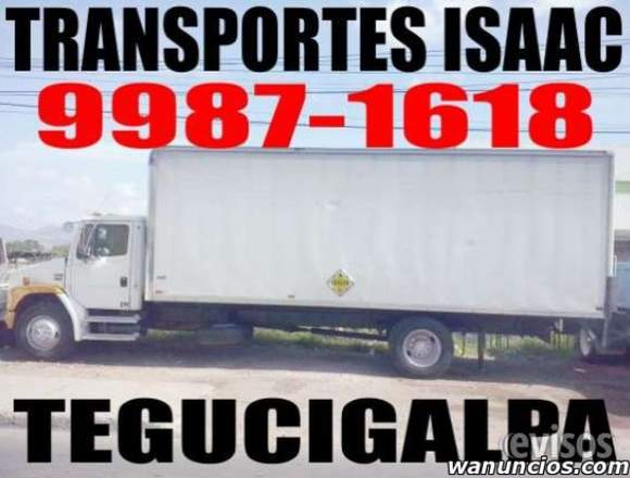Fletes y Mudanzas Isaac tel 99871618 en Morazán (Municipio)