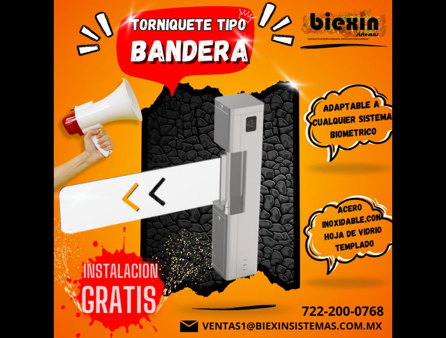 TORNIQUETE TIPO BANDERA en Lerma (Municipio)