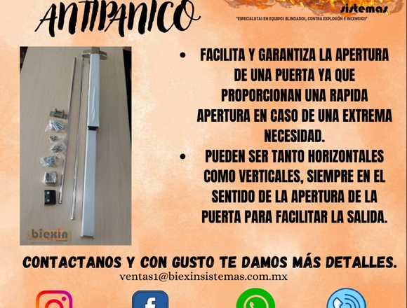BARRA ANTIPANICO