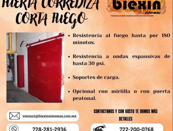 PUERTA CORREDIZA CORTA FUEGO en Lerma (Municipio)