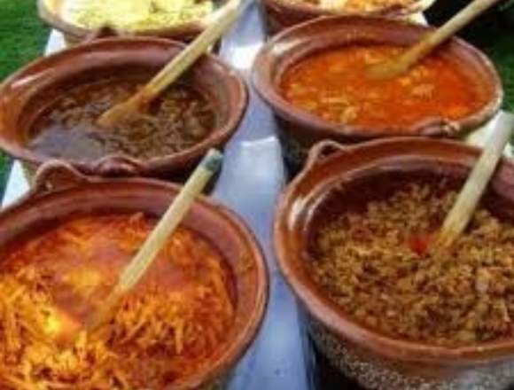 Taquizas en Cazuelas de Guisados para su Fiestas en Gustavo A. Madero (Municipio)