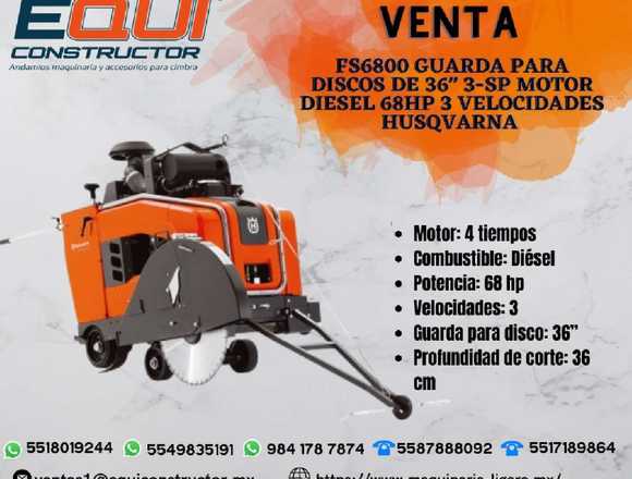Venta de cortadora de piso HUSQVARNA FS6800 en Ecatepec de Morelos (Municipio)