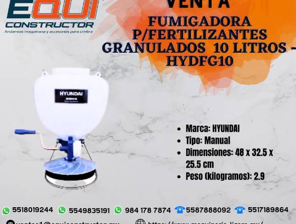 Venta de Fumigadora P/fertilizantes Granulados en Ecatepec de Morelos (Municipio)