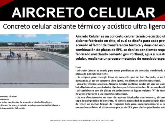 Material de Construcción-Aircreto Celular