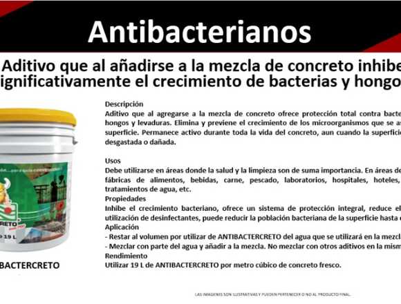 Material de Construcción-Antibacterianos en Puebla (Municipio)