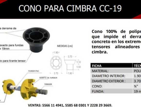 Herramientas-Cono Para Cimbra CC-19 Ifamsa en Puebla (Municipio)