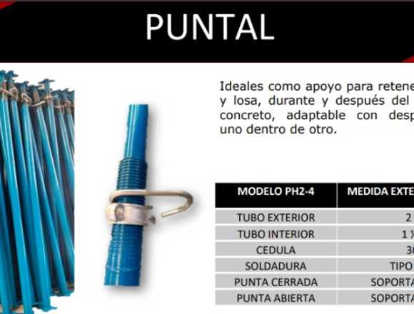 Herramientas-Puntal Metálico Para Construcción en Puebla (Municipio)