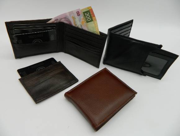 CARTERAS ECONOMICAS PIEL DE RES